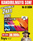 LG QNED AI 2025 65" 165 Ekran TV