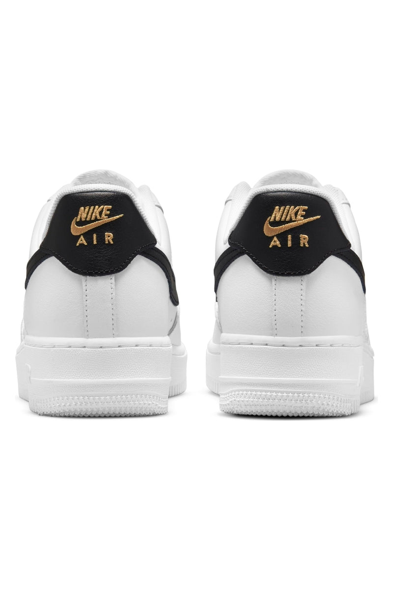 Nike Air Force CZ0270-102 Spor Ayakkabı 23 K Bay Siyah-Beyaz-Altın
