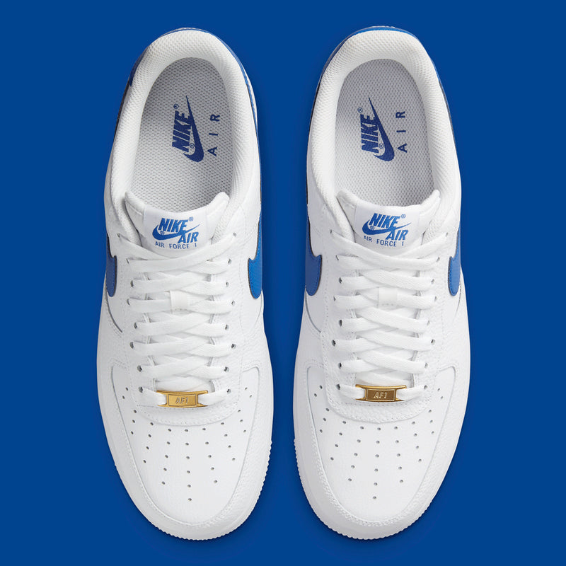 Nike DM2845-100 Air Force Spor Ayakkabı 23 K Bay Beyaz-Mavi