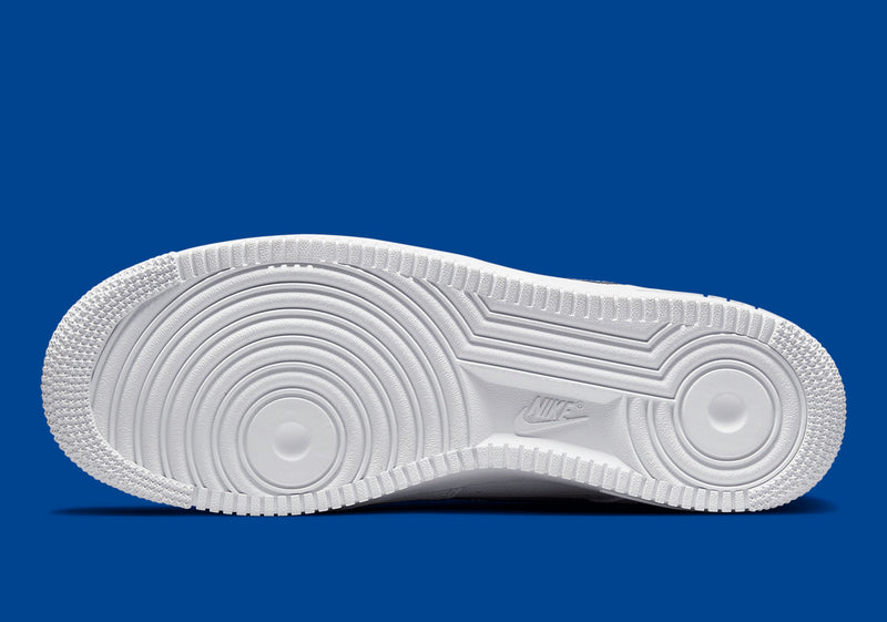Nike DM2845-100 Air Force Spor Ayakkabı 23 K Bayan Beyaz-Mavi