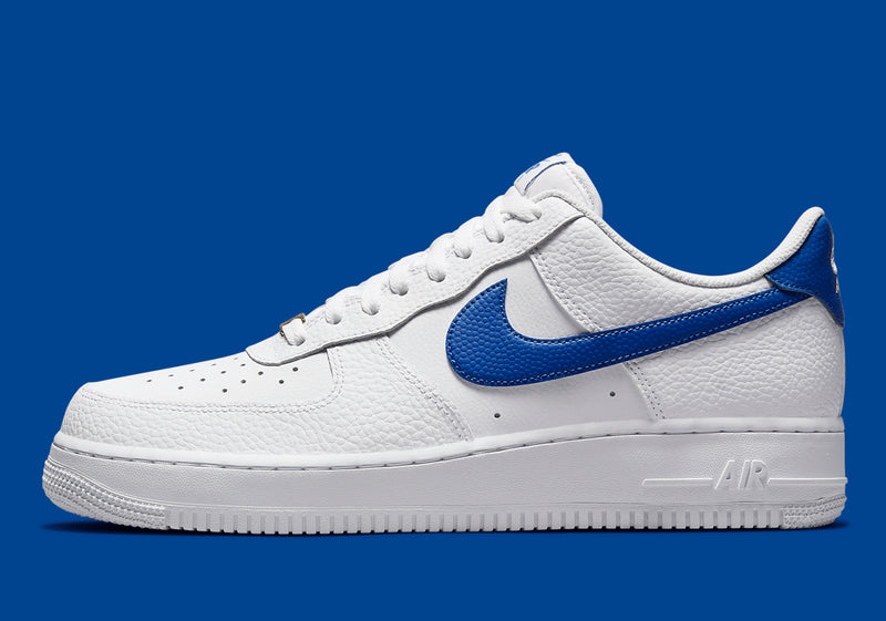 Nike DM2845-100 Air Force Spor Ayakkabı 23 K Bayan Beyaz-Mavi