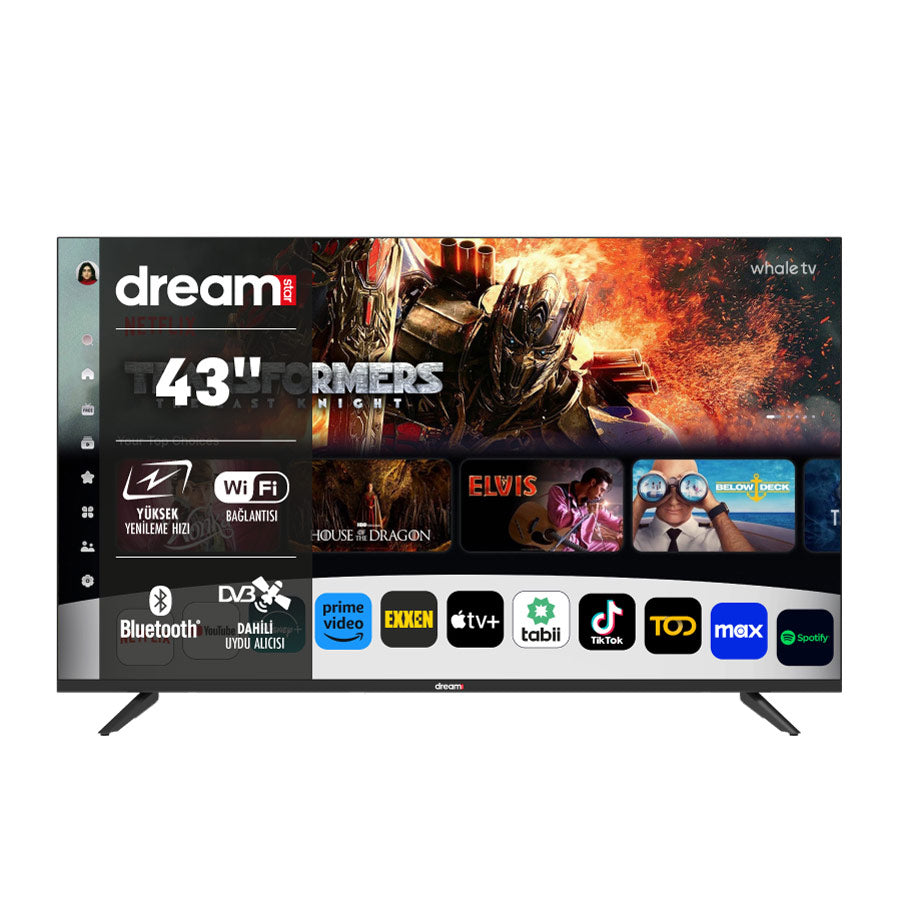 43″(109 cm) TV – 1080p Full HD, Dahili Uydu Alıcılı Televizyon Ürün ana görseli