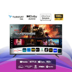 43″(109 cm) TV – 1080p Full HD, Dahili Uydu Alıcılı Televizyon