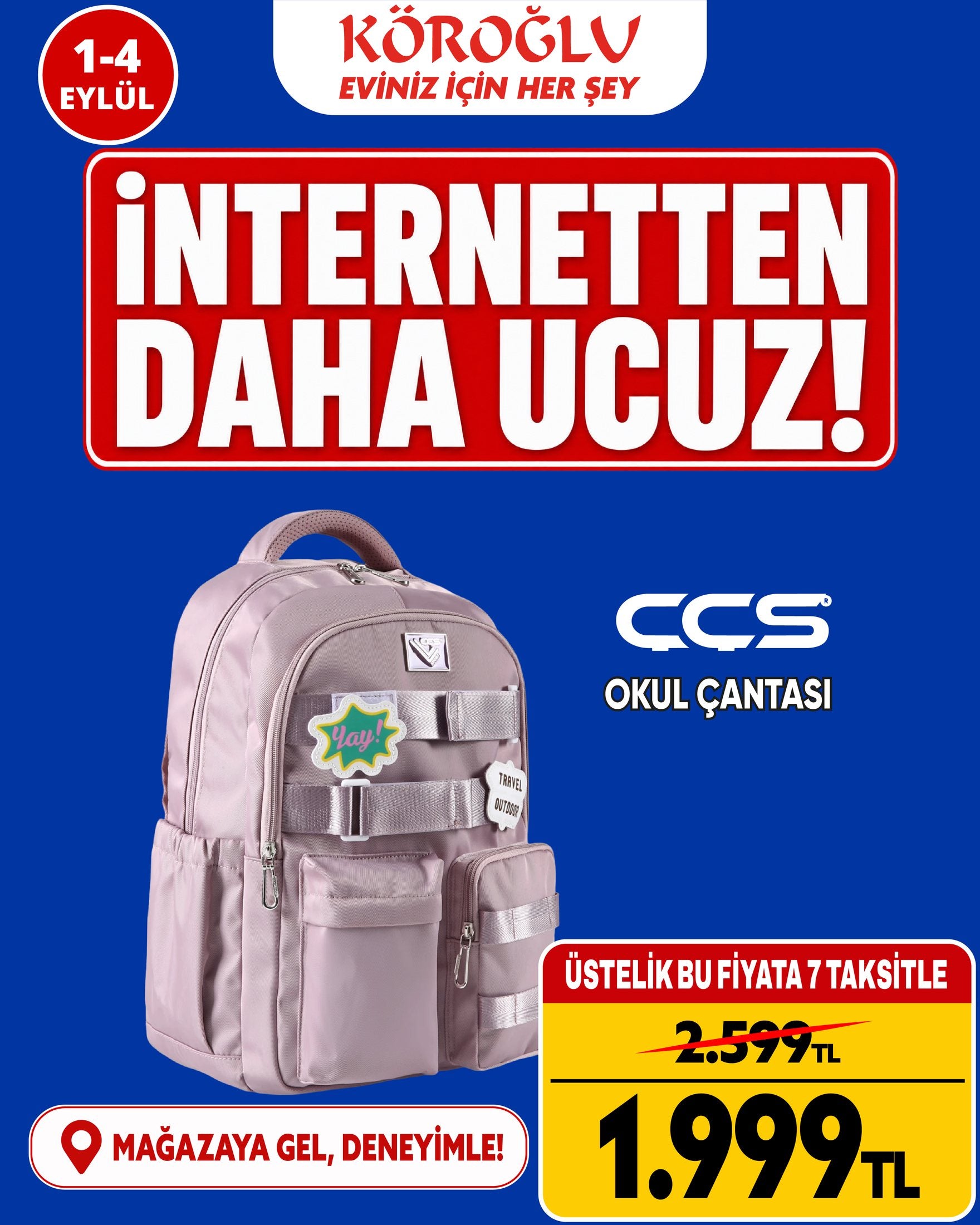 CCS Okul Çantası