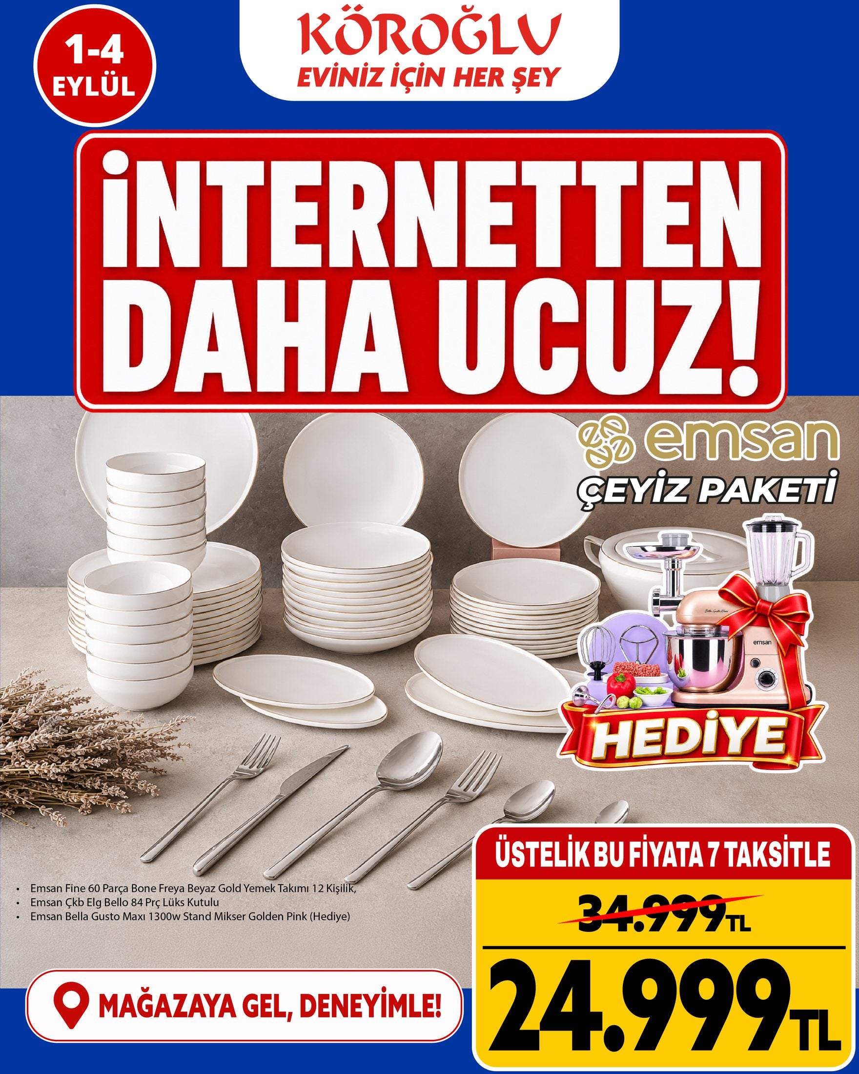 Emsan Çeyiz Paketi