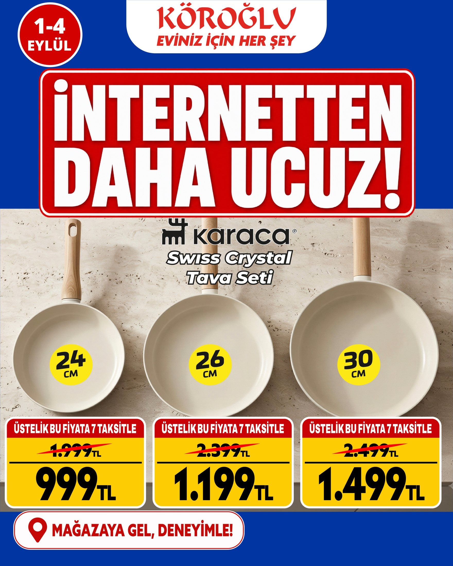 Karaca Swiss Crystal Tava Seti