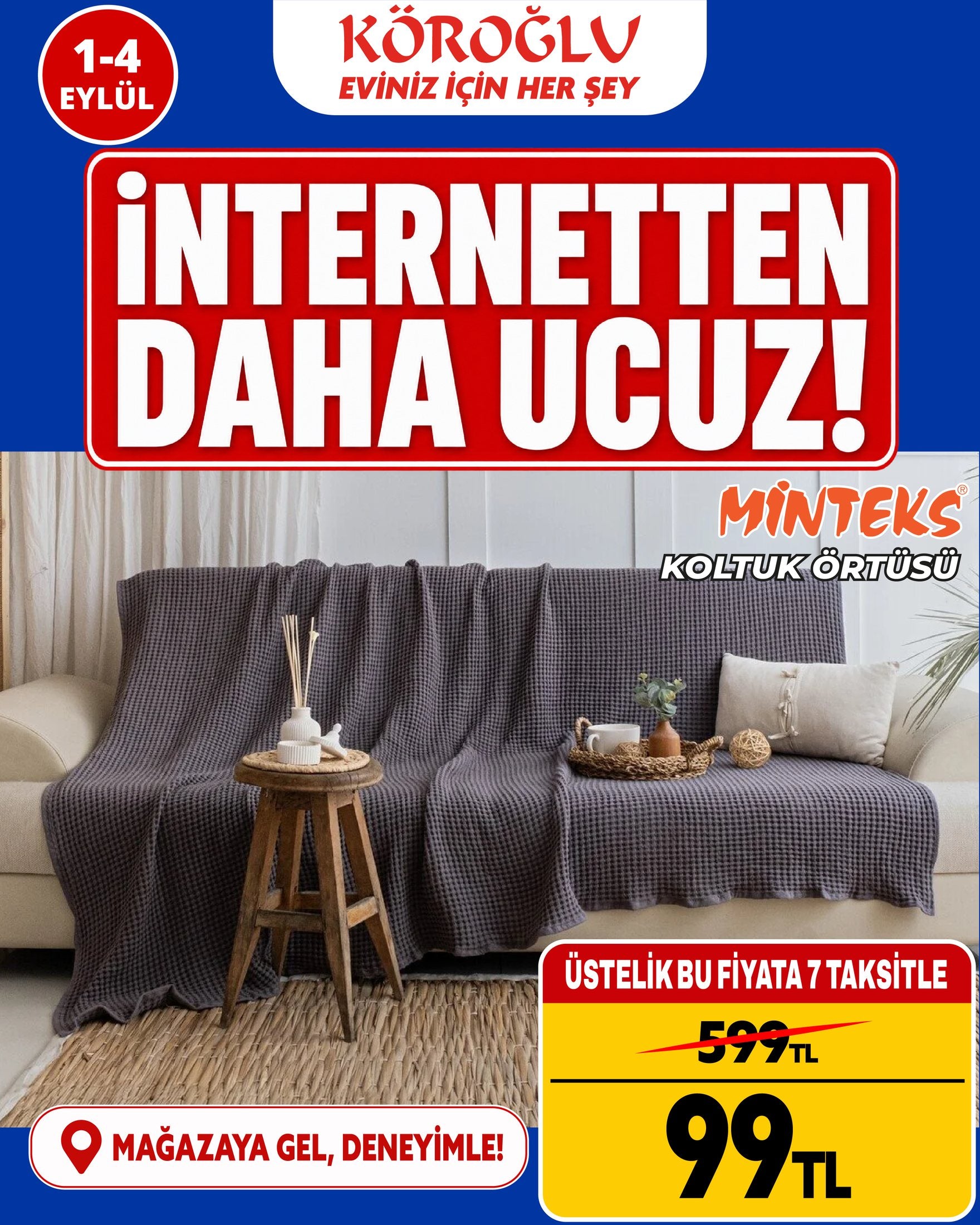Minteks Koltuk Örtüsü