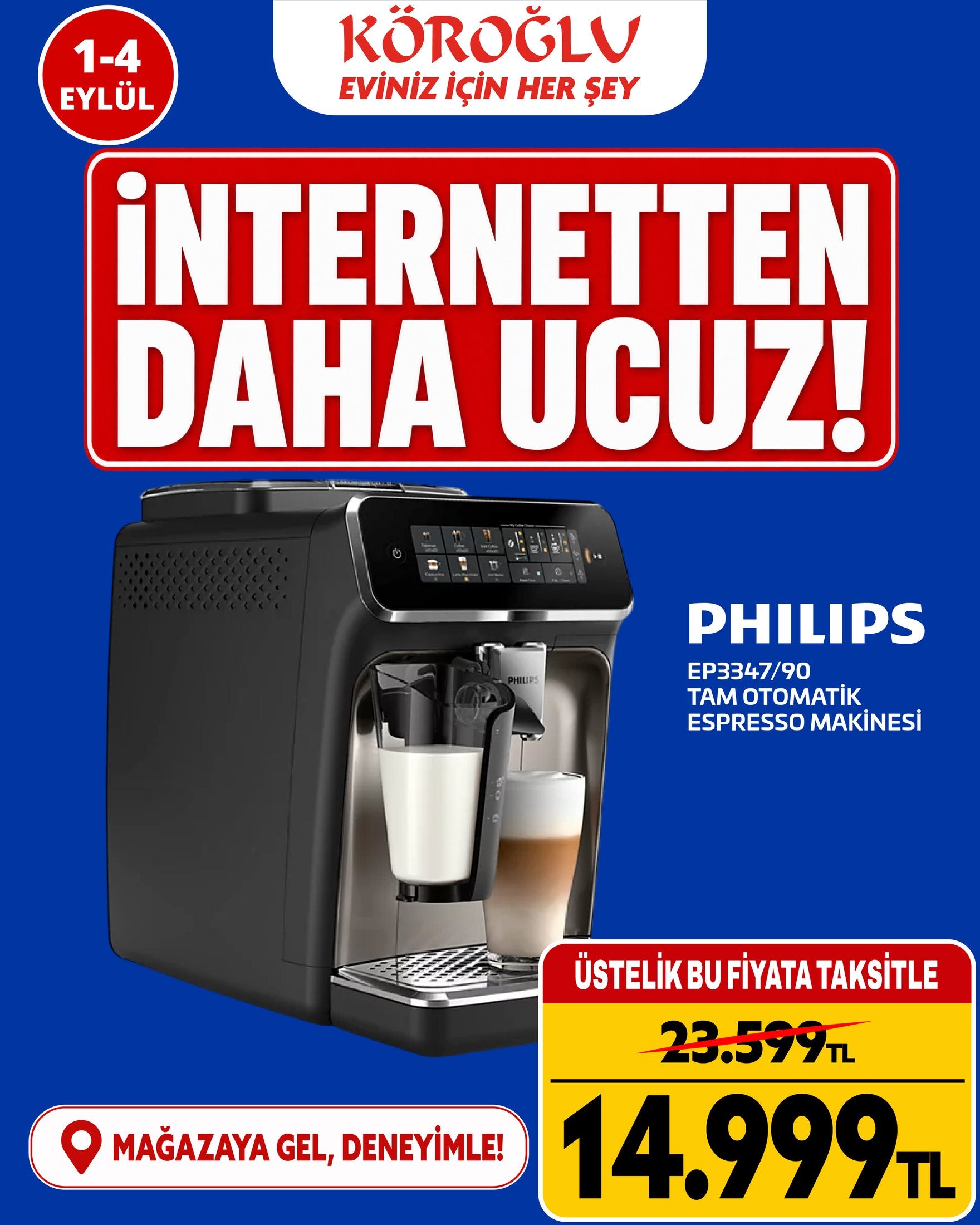 Philips Espresso Makinesi Ürün ana görseli