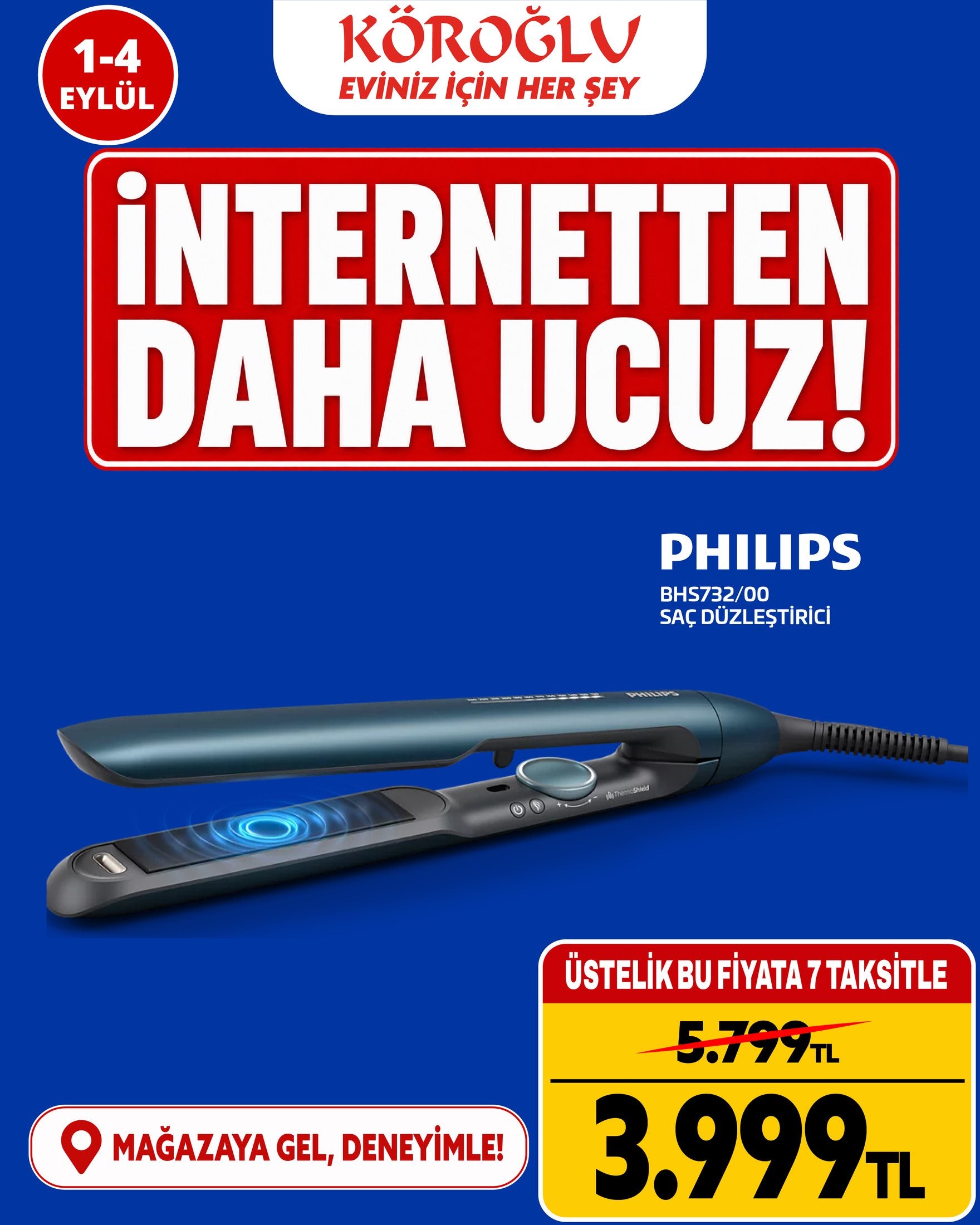 Philips Saç Düzleştirici