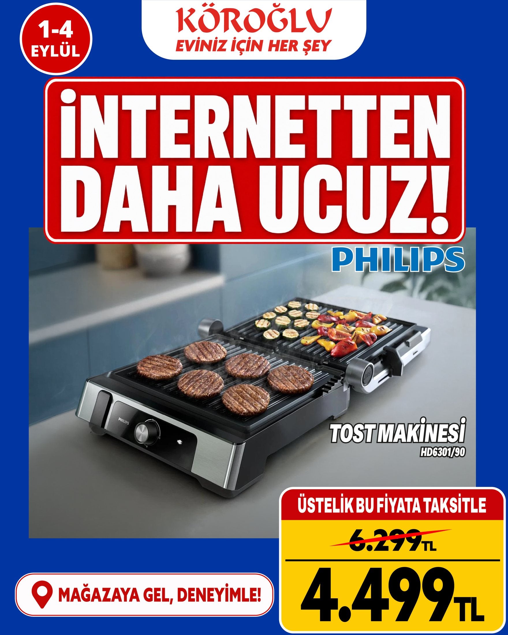 Philips Tost Makinesi Ürün ana görseli