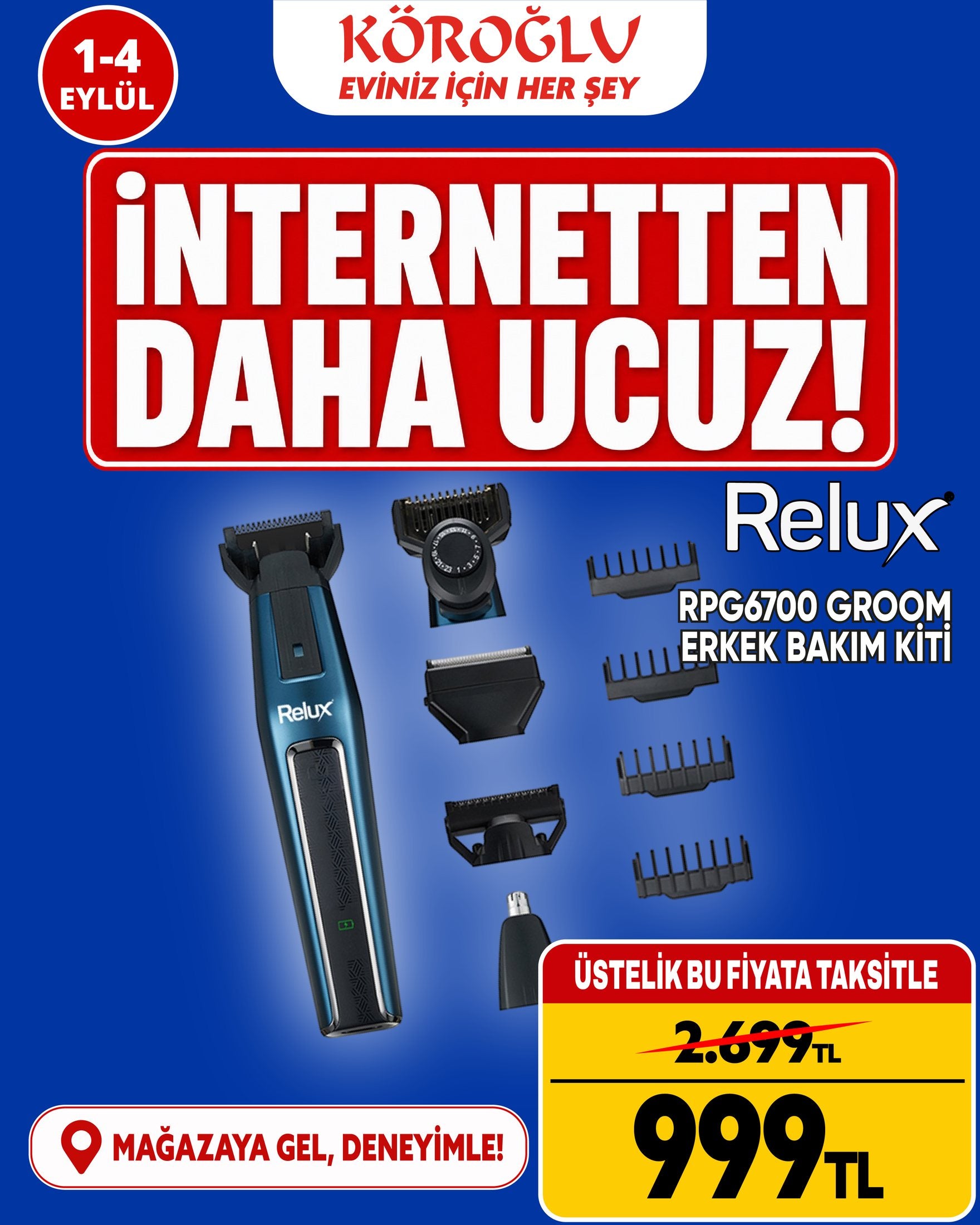 Relux Erkek Bakım Kiti