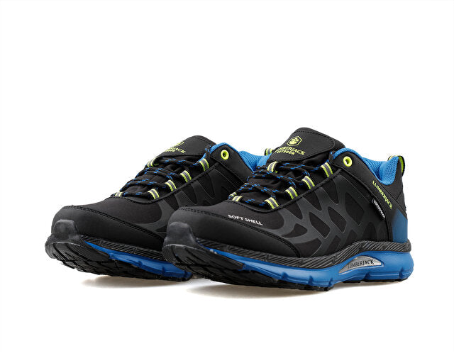 Lumberjack Spor Ayakkabı (Siyah-Mavi)