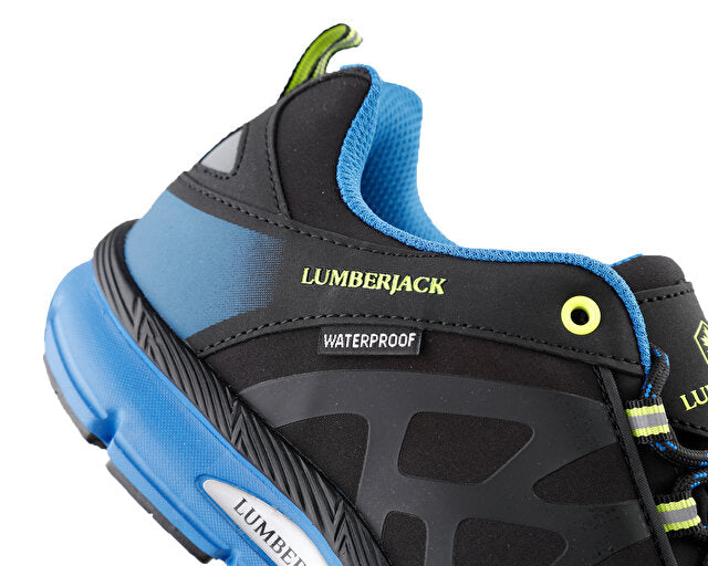 Lumberjack Spor Ayakkabı (Siyah-Mavi)