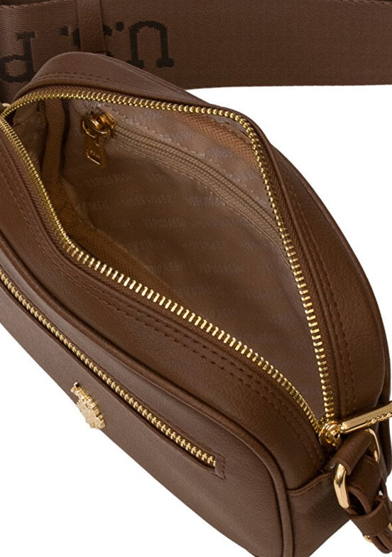 US POLO ASSN A.Kahve Kadın Çapraz Çantası