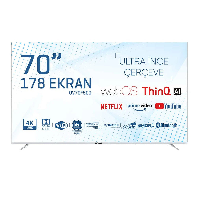 Onvo 70" UHD 4K Webos Led Tv