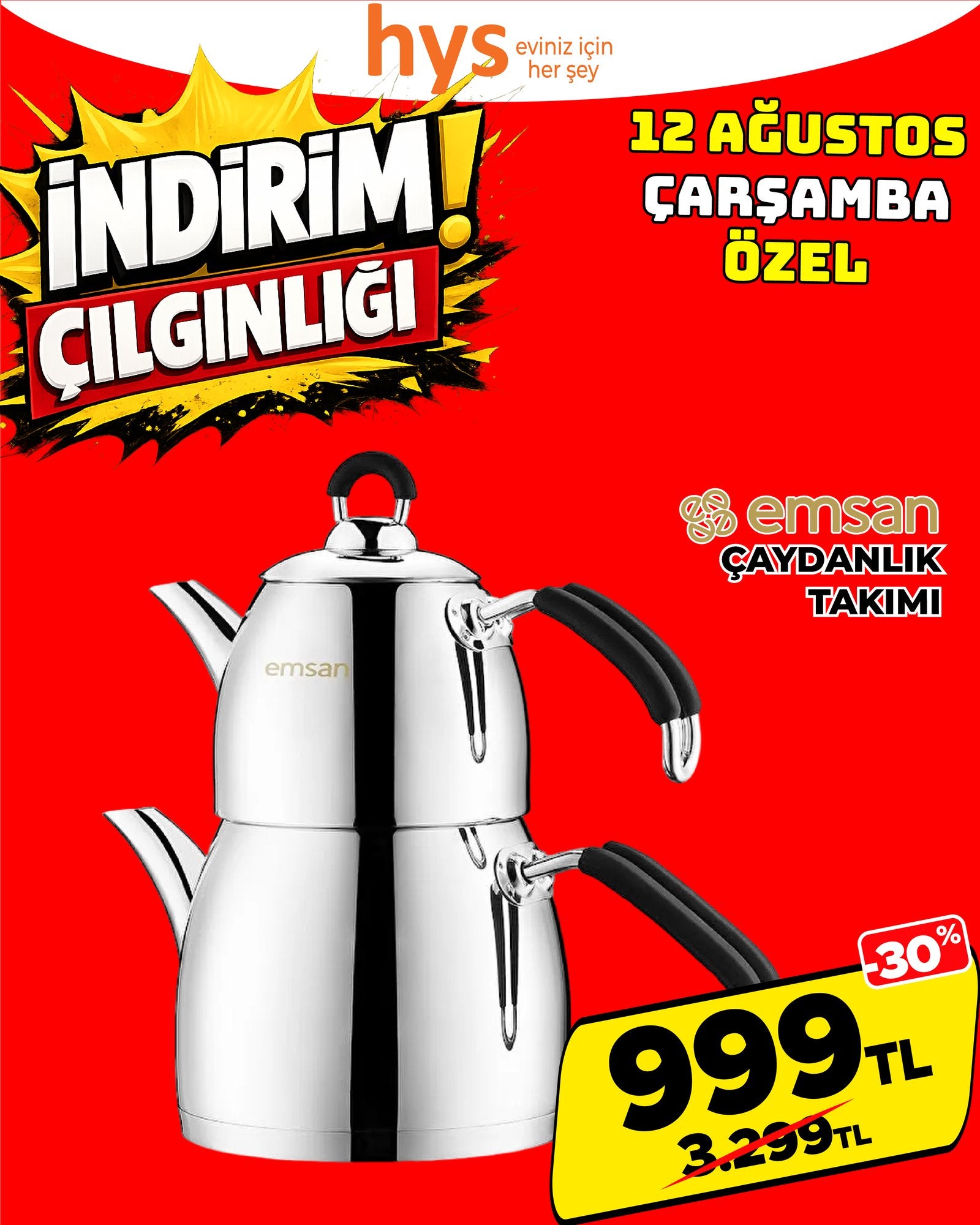 Elite Çaydanlık Takımı