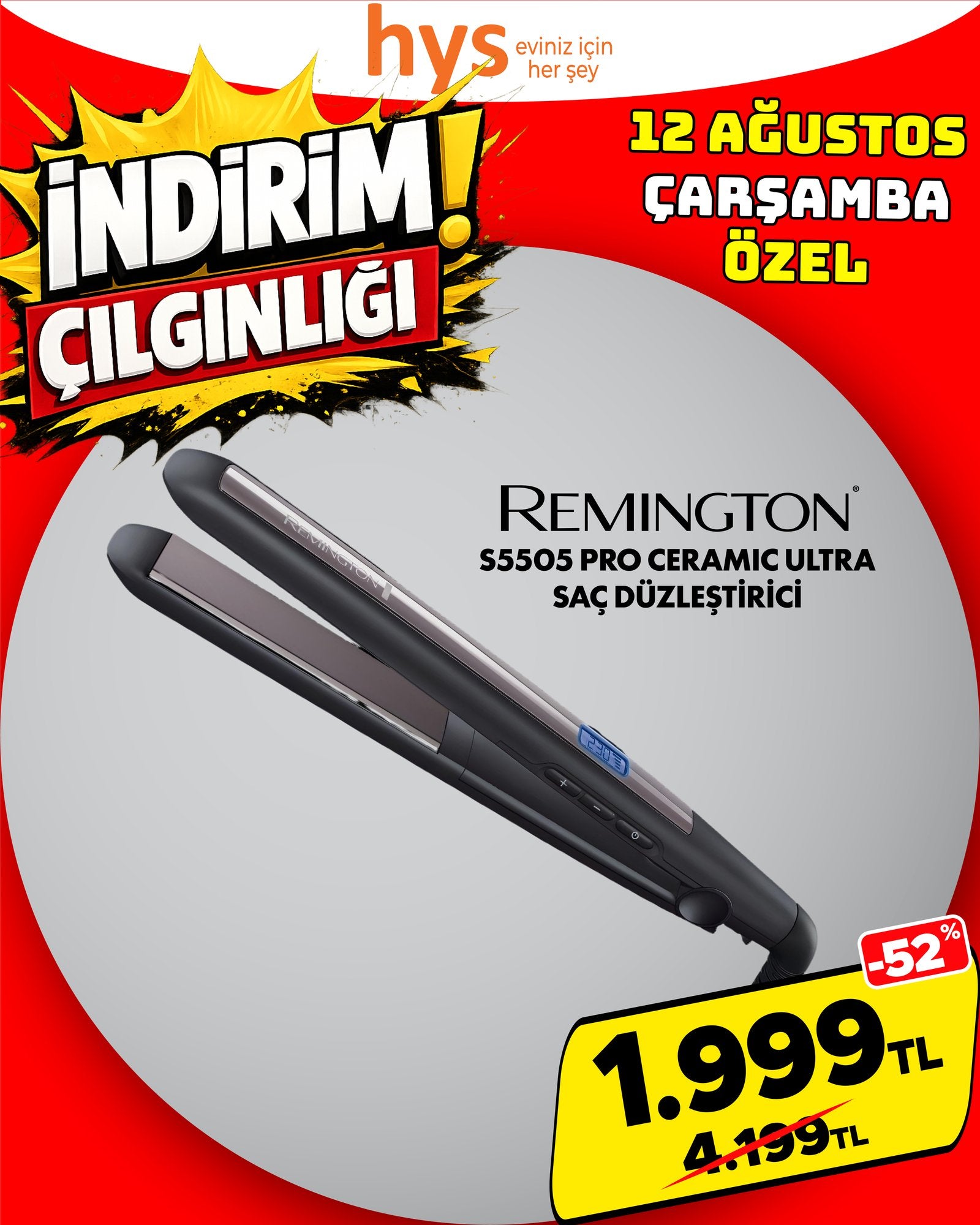 Remington S5505 Pro Ceramic Ultra Saç Düzleştirici