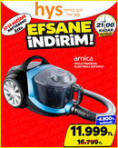 Arnica Tesla Premium Elektrikli Süpürge