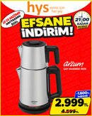 Arzum Çay Makinesi Inox