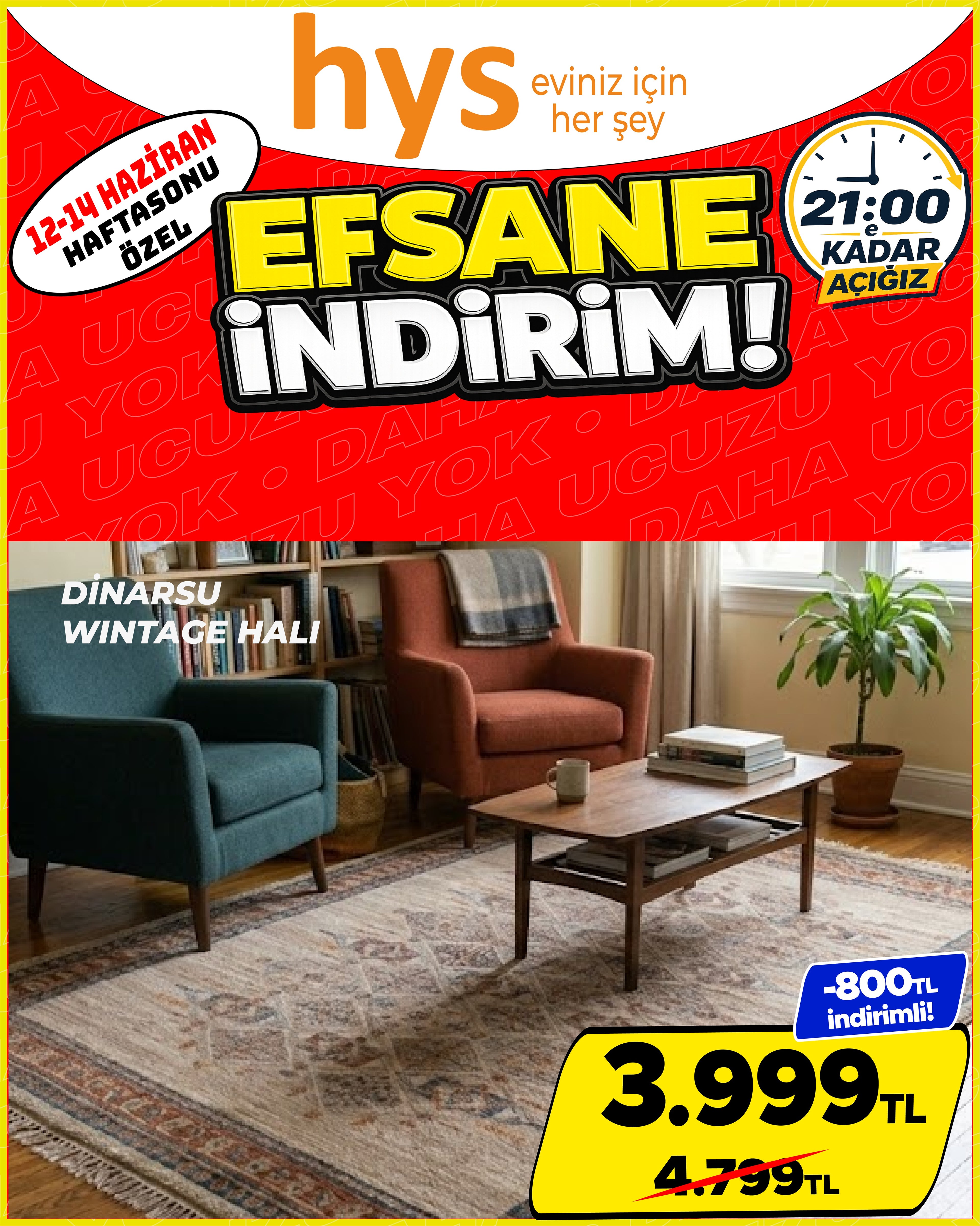 Dinarsu Vintage Halı