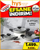 Emsan 6 Parça Sahan Seti