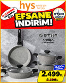 Emsan 7 Parça Tencere Seti