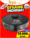 Fakir RS-800 Robot Süpürge