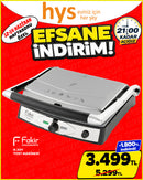Fakir Tost Makinesi