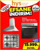 Hoover 3lü Ankastre Set
