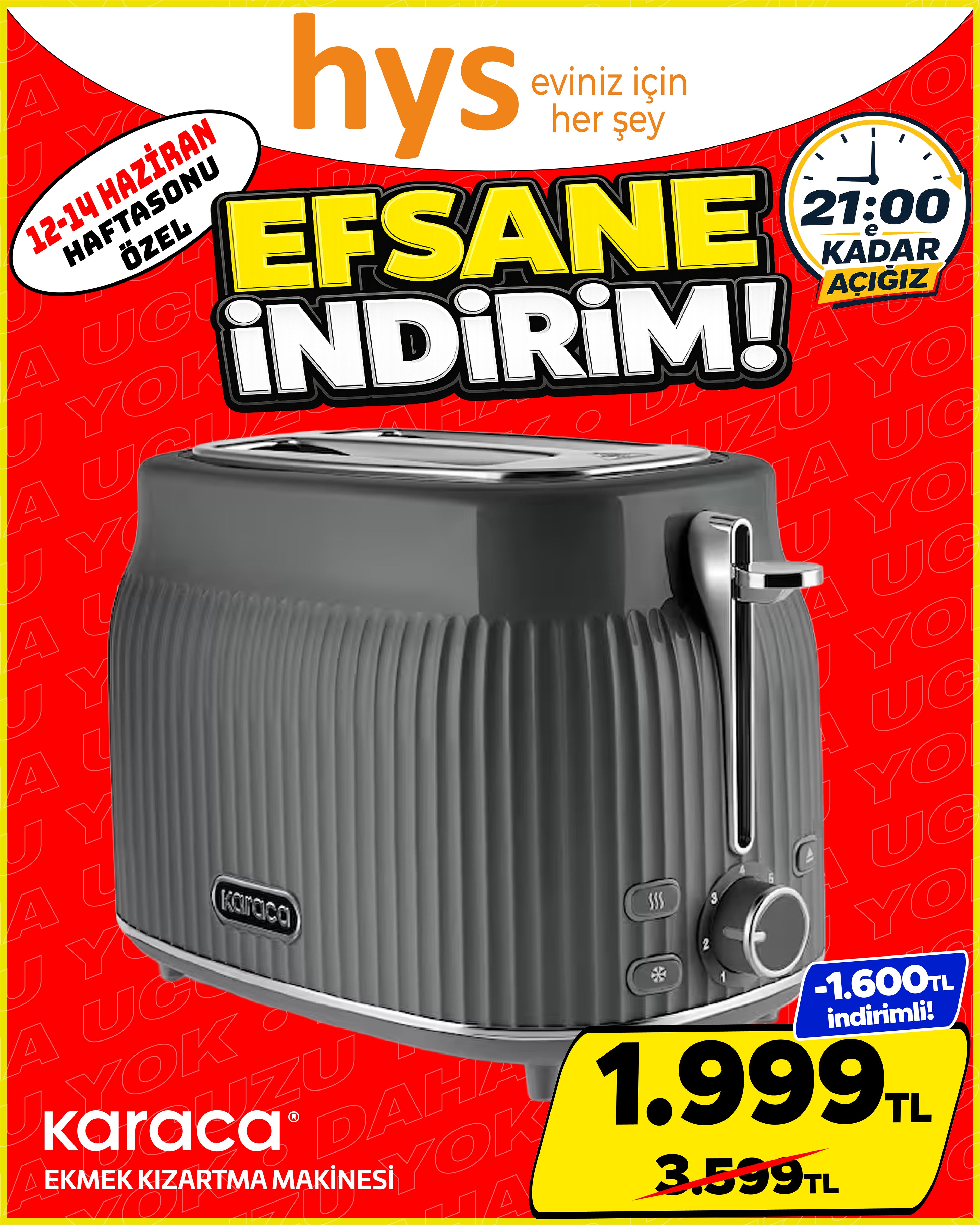 Karaca Ekmek Kızartma Makinesi