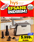 Karaca Inox Kıyma Makinesi