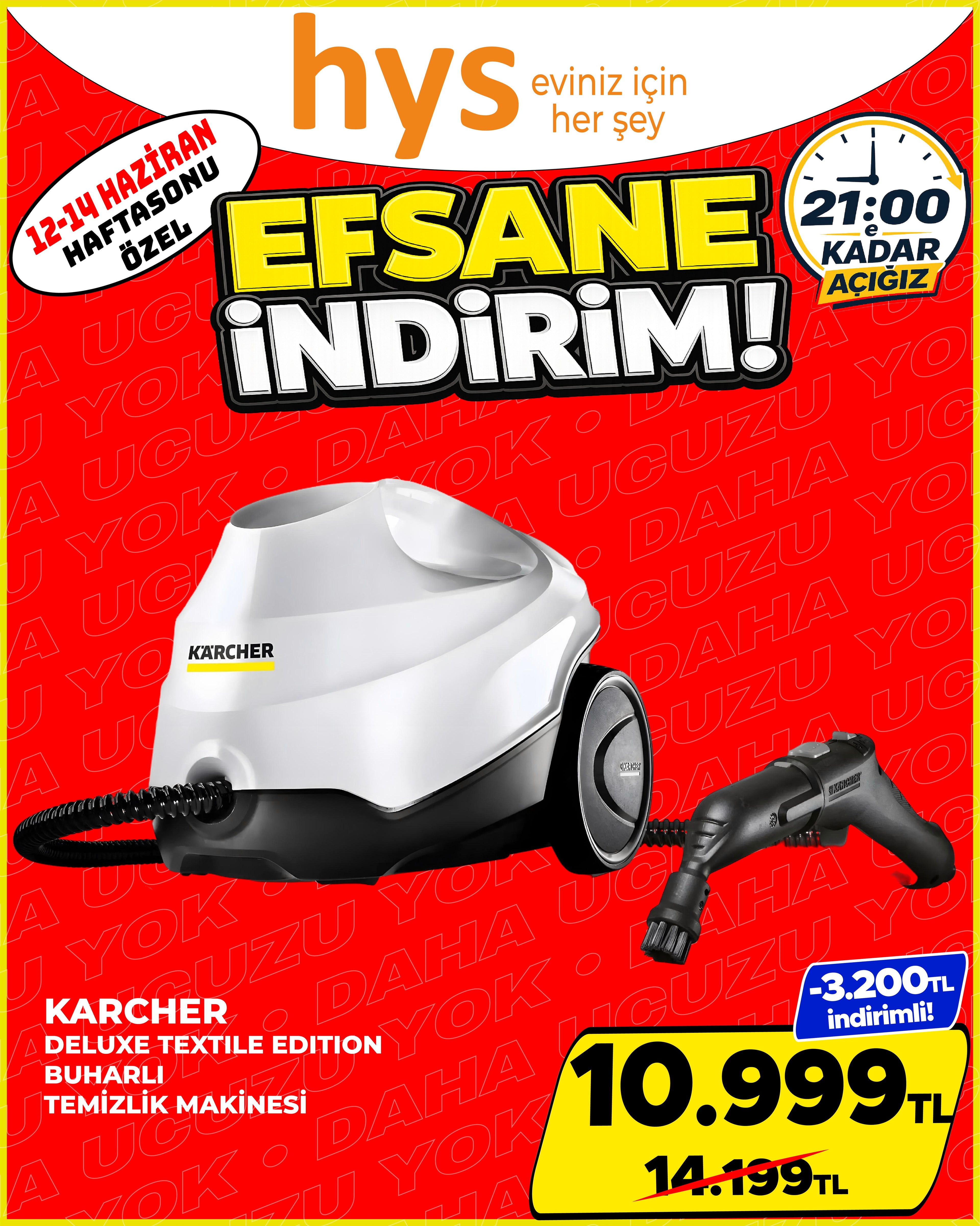 Karcher Deluxe Textile Edition Buharlı Temizlik Makinesi
