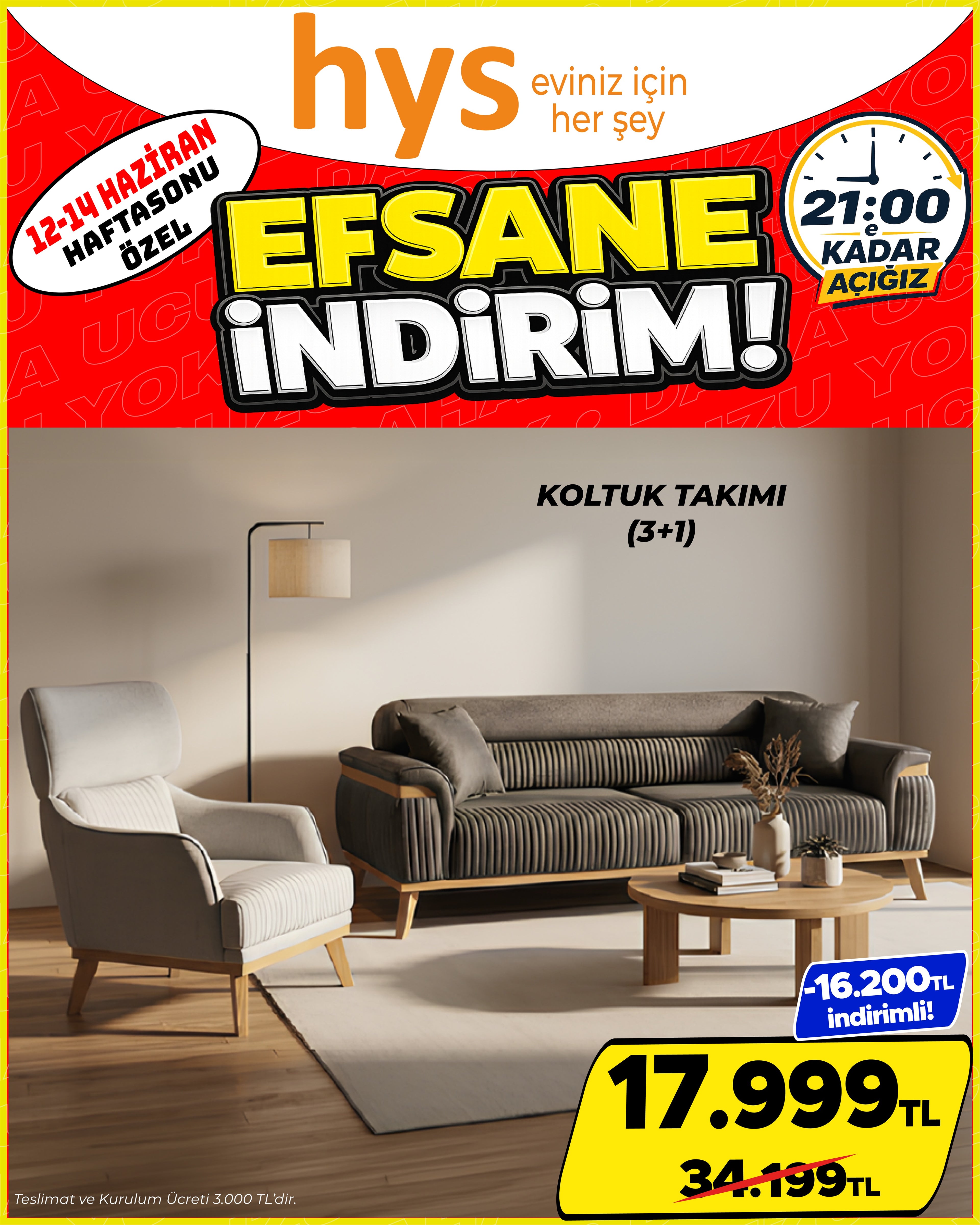 Koltuk Takımı 3+1