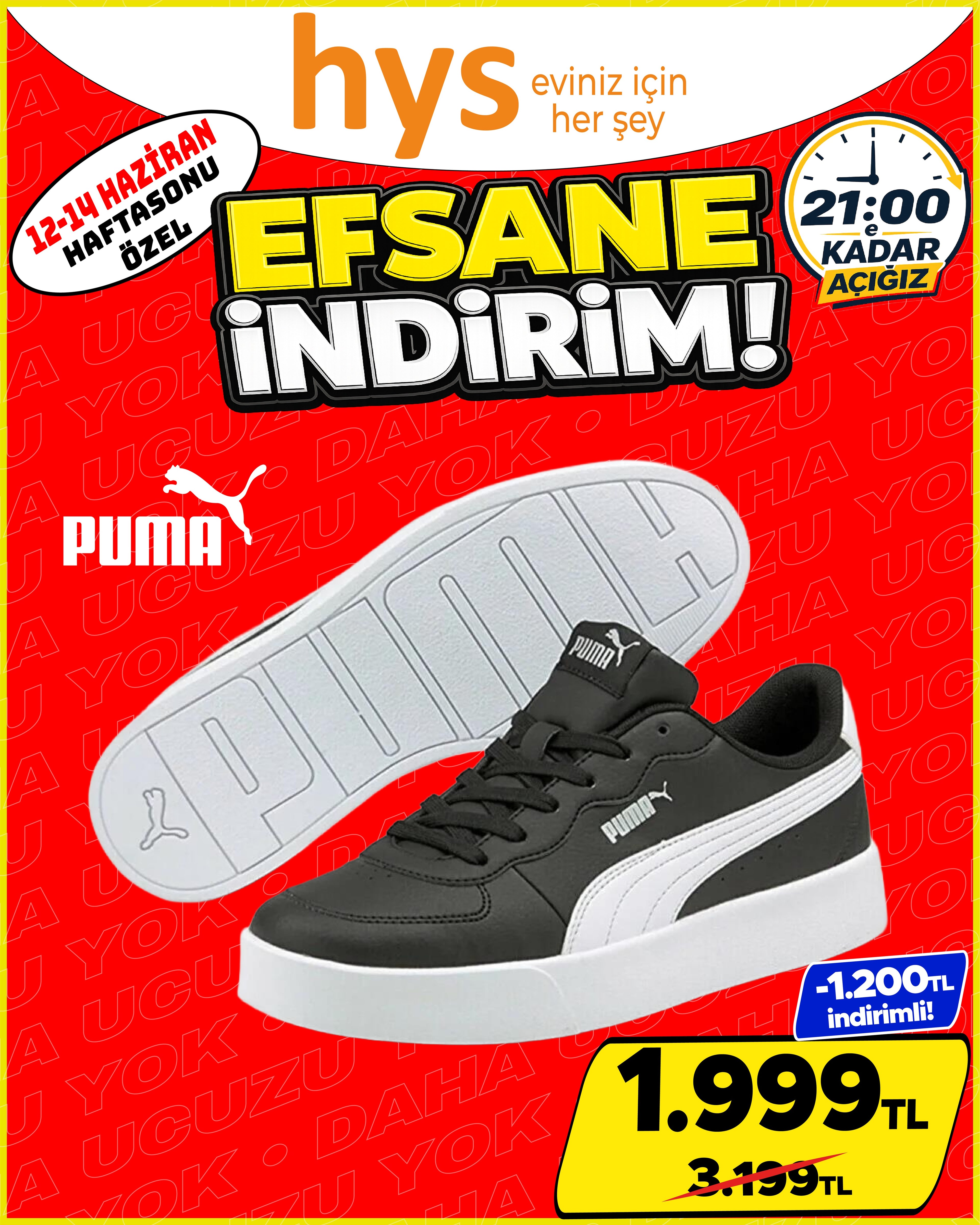 Puma Spor Ayakkabı Siyah