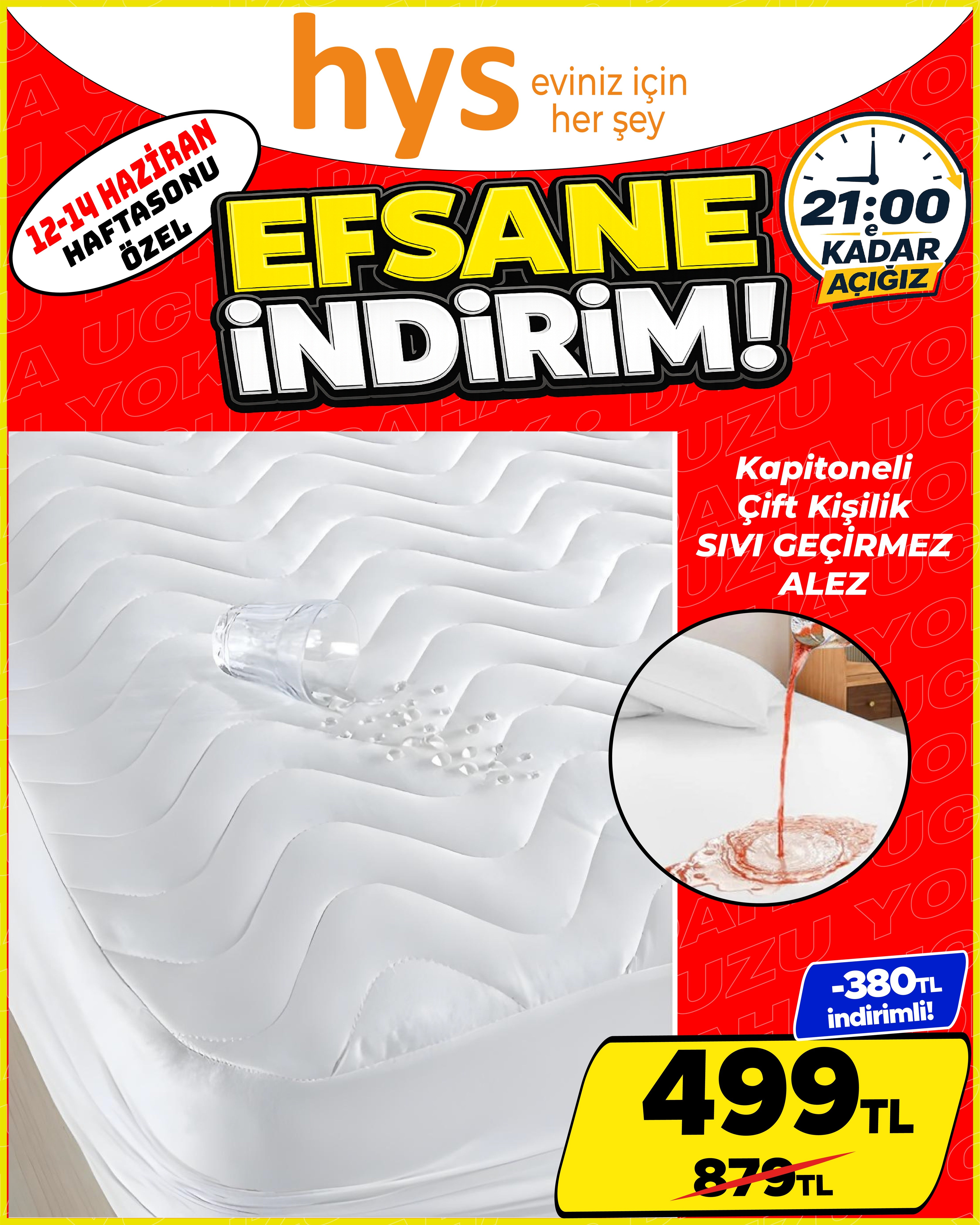 Sıvı Geçirmez Alez Ürün ana görseli