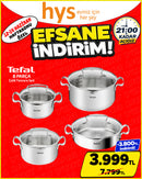 Tefal Çelik Tencere Seti
