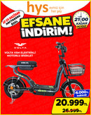 Volta VSM Elektrikli Motorlu Bisiklet