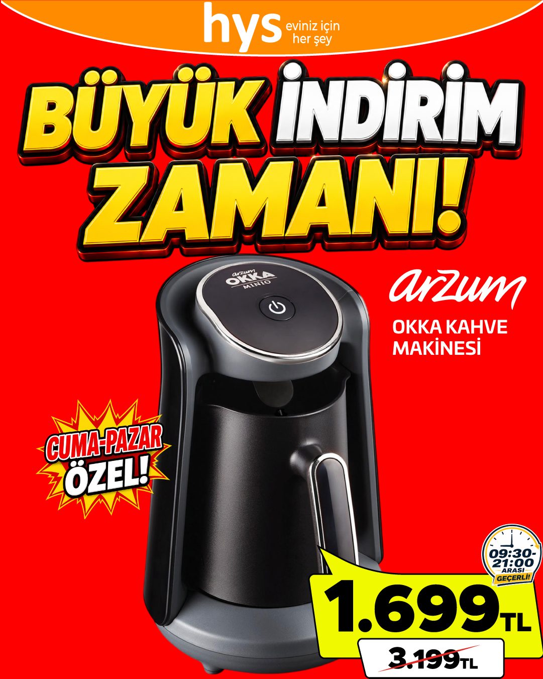 Arzum Okka Kahve Makinesi