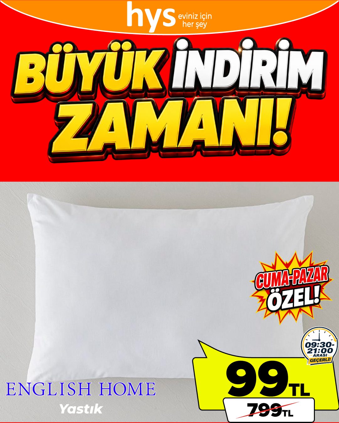 English Home Yastık