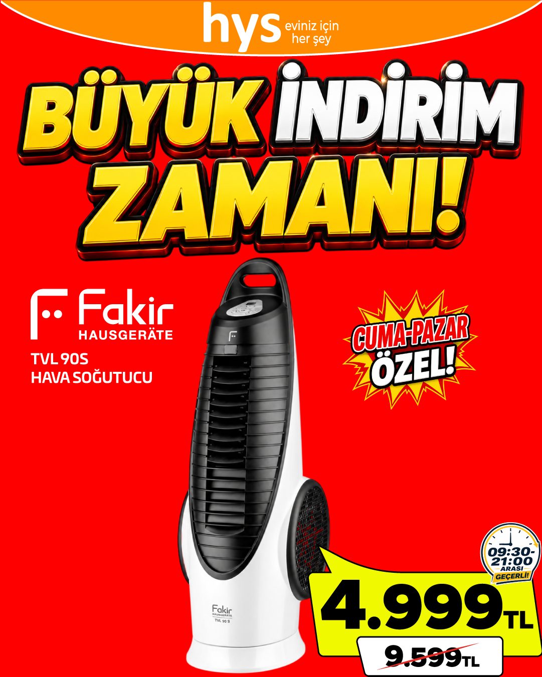 Fakir Hava Soğutucu