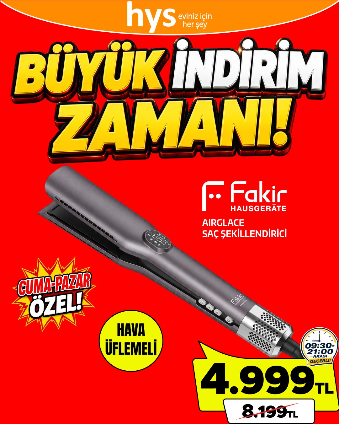Fakir Saç Şekillendirici