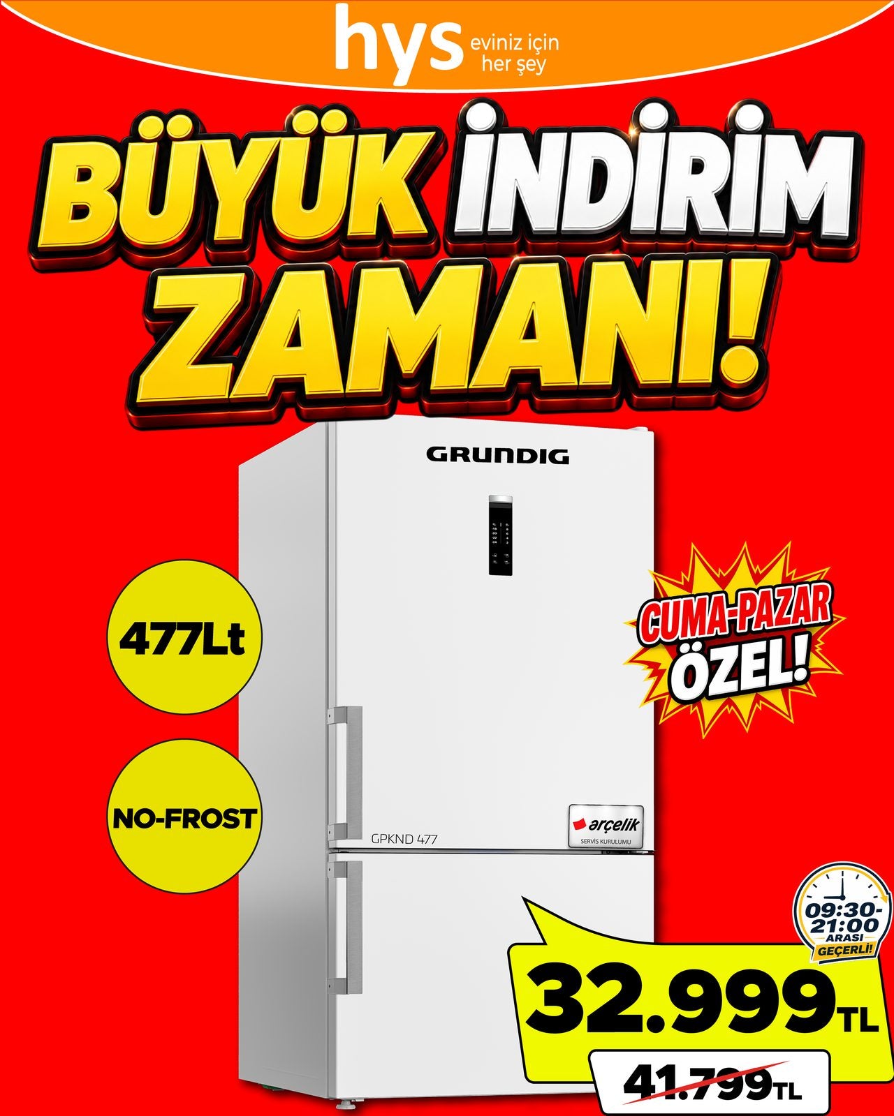 Grundig Buzdolabı