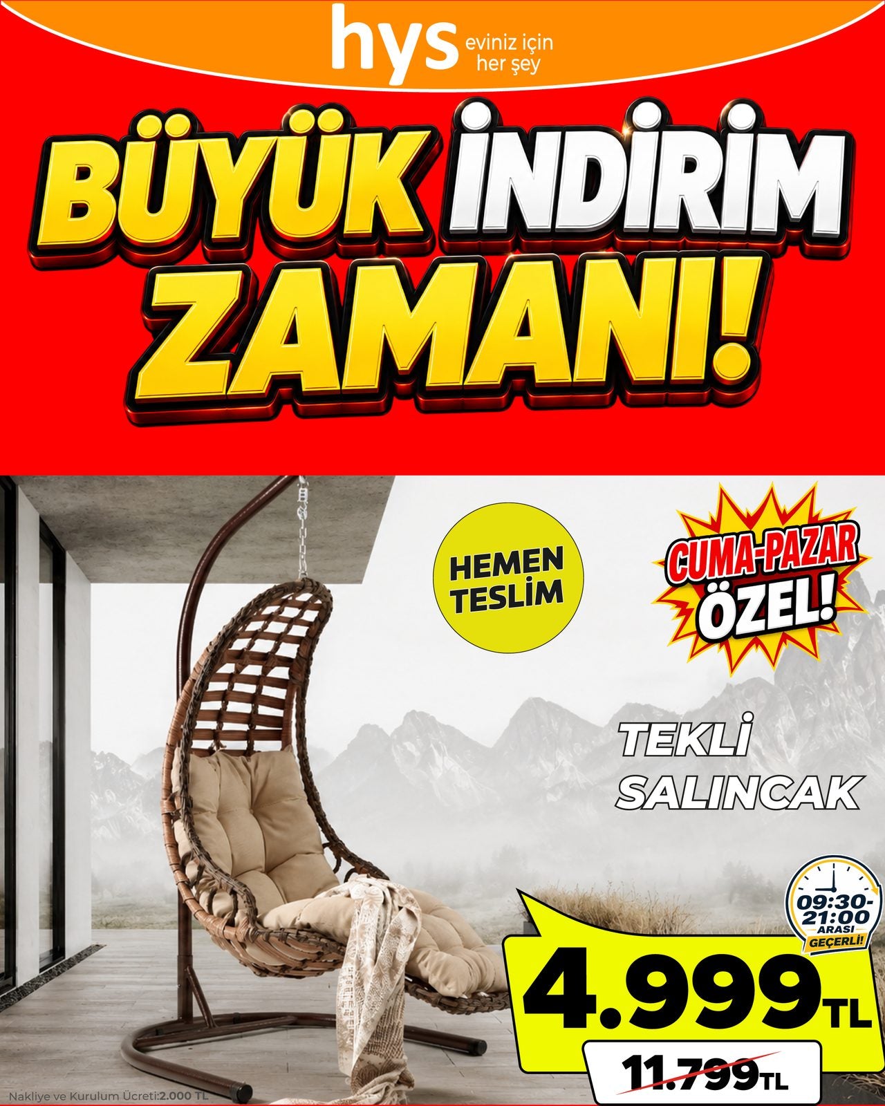 Tekli Salıncak