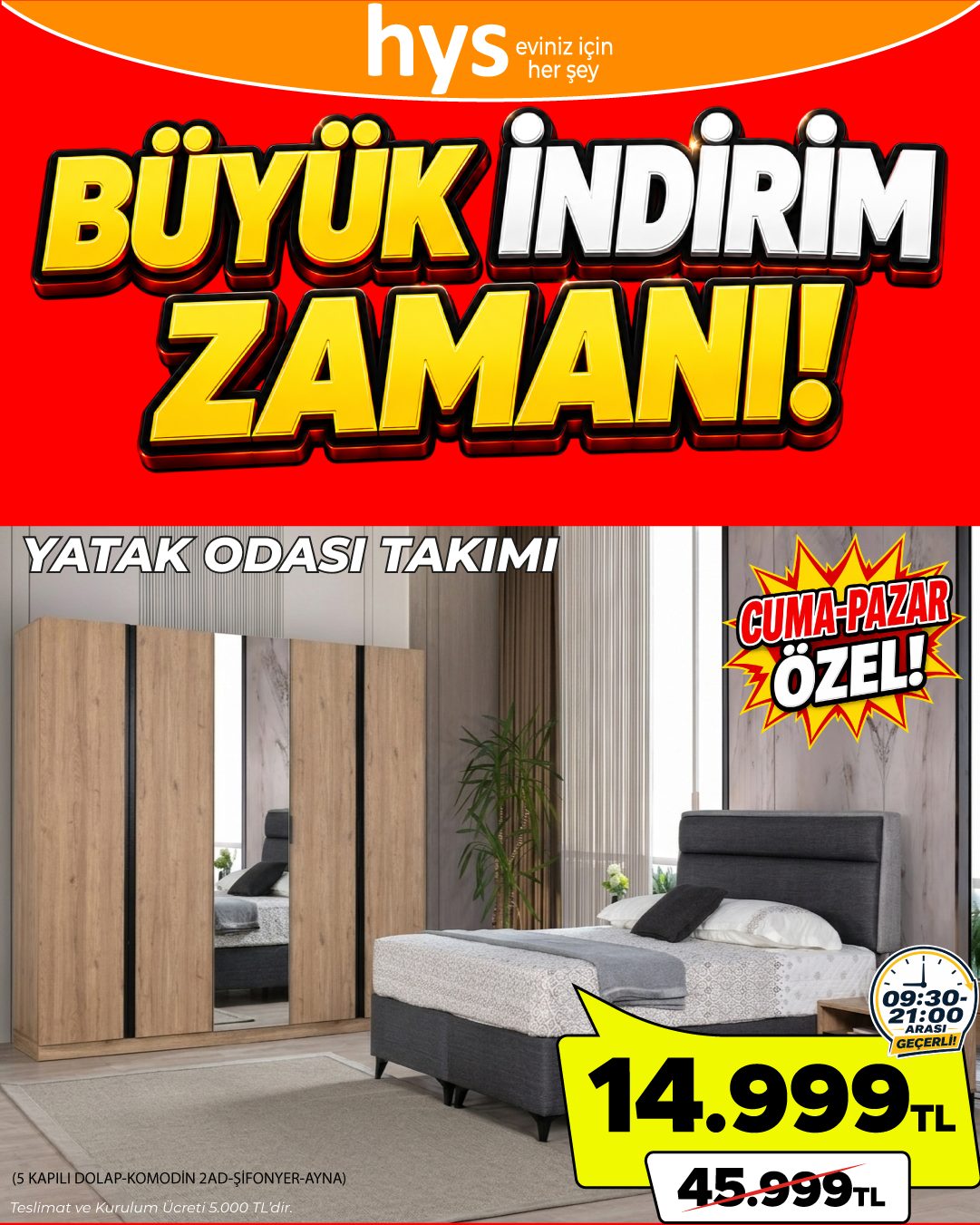 Yatak Odası Takımı Ürün ana görseli