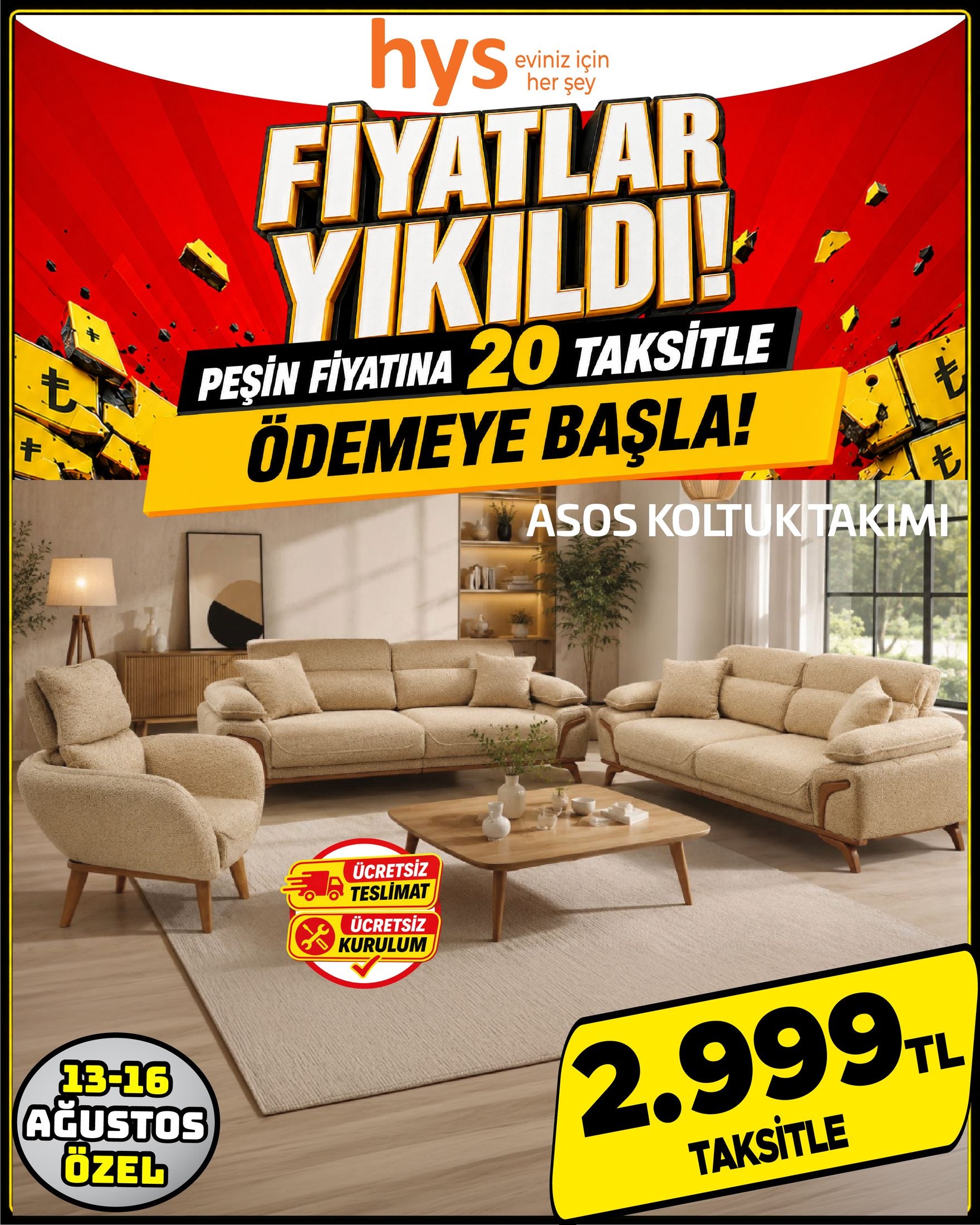 Asos Koltuk Takımı