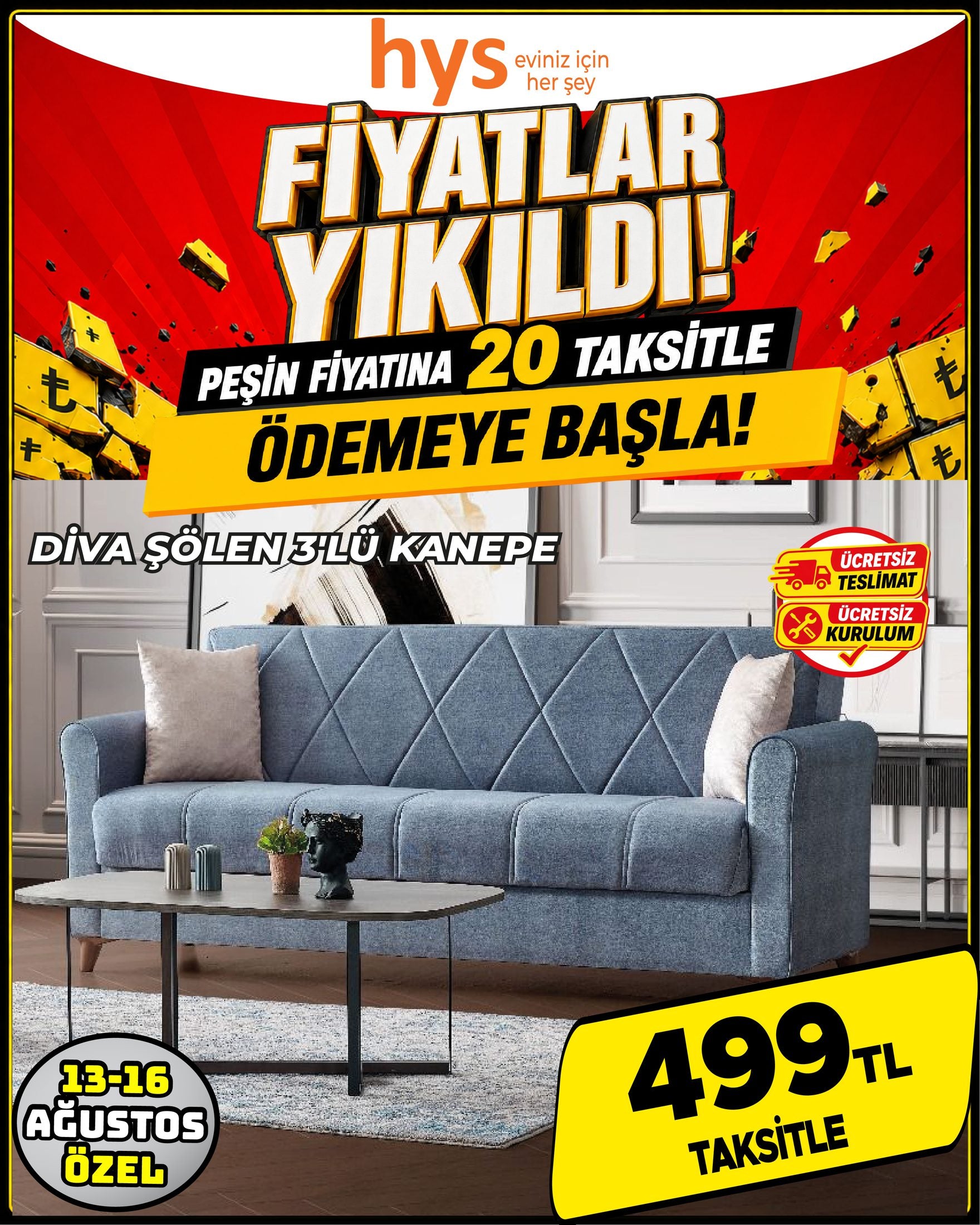 Diva Şölenzlü Kanepe Ürün ana görseli