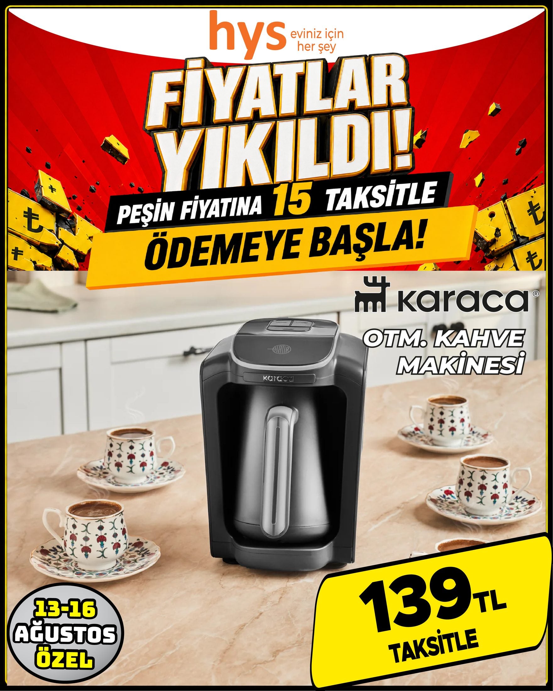 Karaca Otomatik Kahve Makinesi