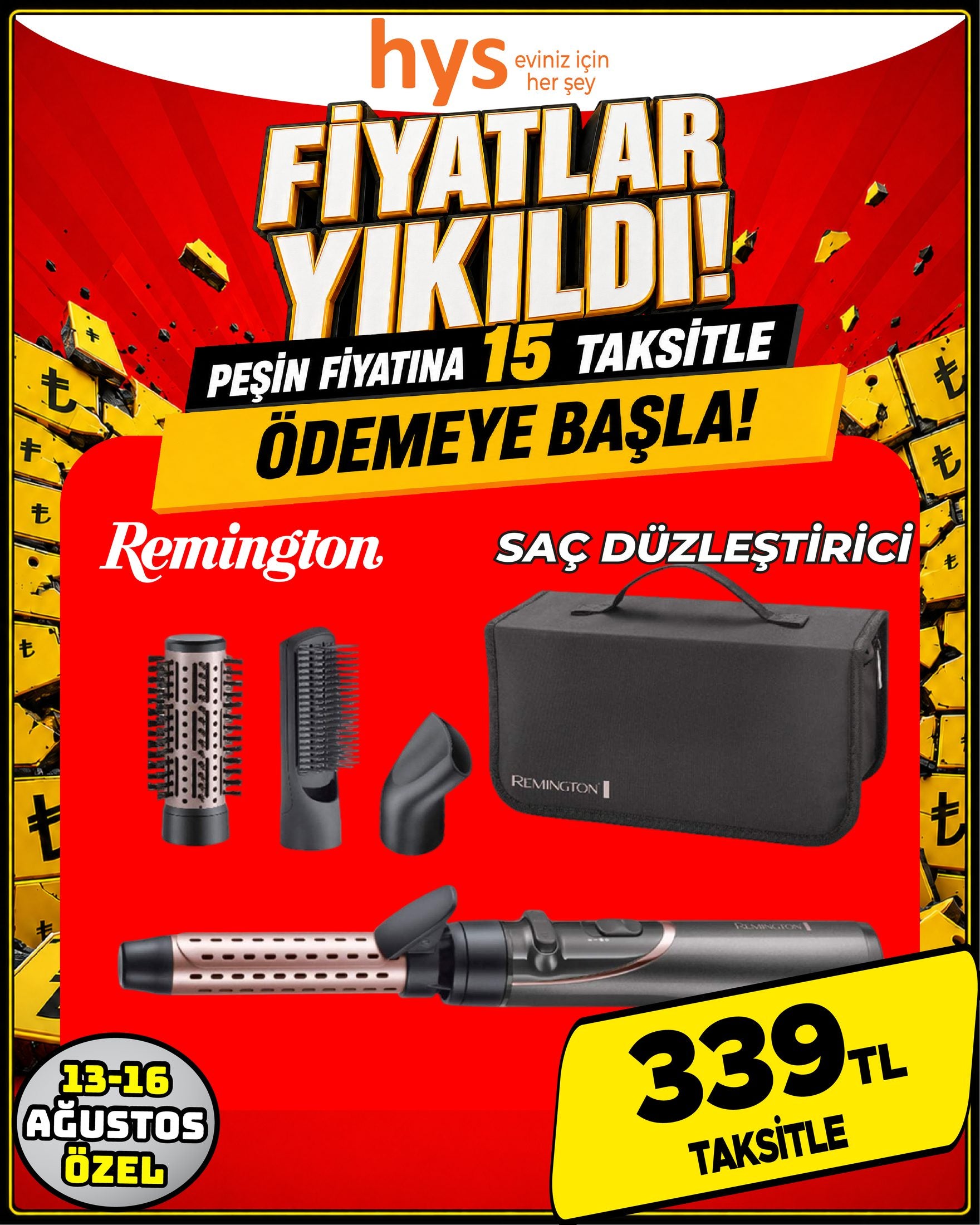 Remington Saç Düzleştirici Seti Ürün ana görseli