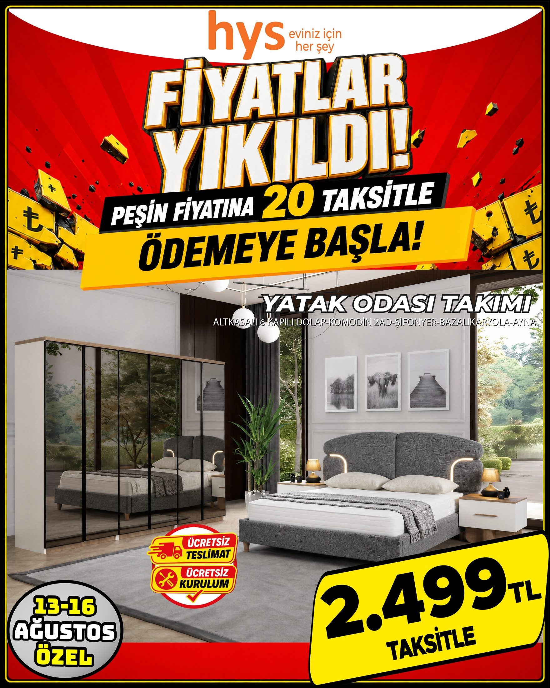 Yatak Odası Takımı Model 2