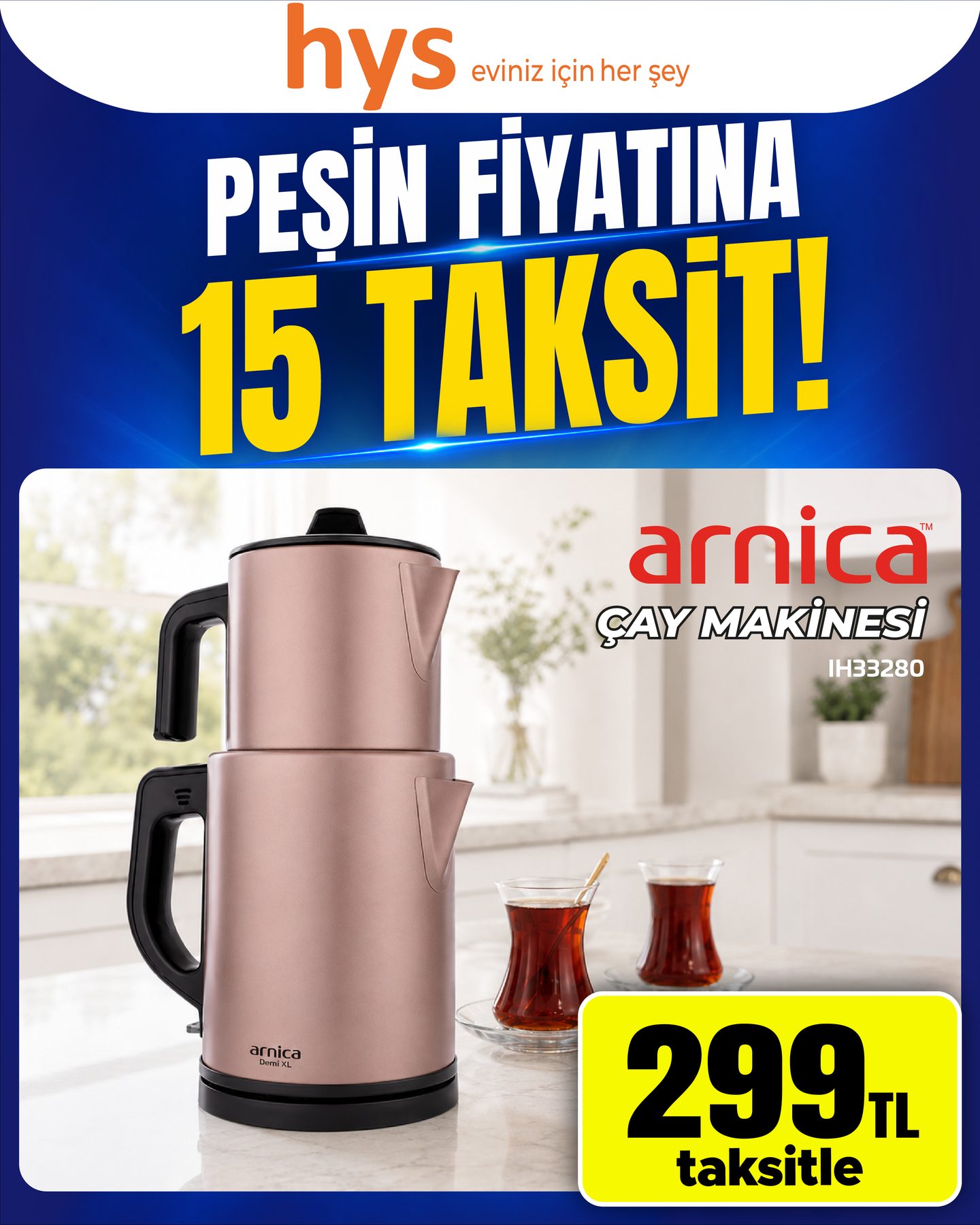Arnica Çay Makinesi IH33020 Ürün ana görseli